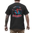 Marvel Dad Is Amazing Like Spider-Man Father's Day Men's Back Print T-Shirt