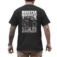 Monster Truck Dad Tshirt Men's Back Print T-Shirt