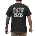 NUTCRACKER DAD Fun Christmas Ballet Parent Meme Men's Back Print T-Shirt