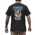 Pembroke Welsh Corgi Corgi Dad Men's Back Print T-Shirt