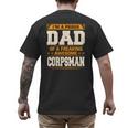 Proud Dad Of Awesome Corpsman Father's Day Men's Back Print T-Shirt