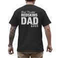 Redskins Goshen Best Freakin' Dad Ever HS Men's Back Print T-Shirt Redskins Goshen Best Freakin' Dad Ever HS Men's Back Print T-Shirt