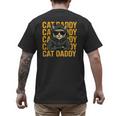 Retro Cat Daddy Style Animal For Men Women Kid Boy Girl Men's Back Print T-Shirt