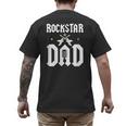 RockStar Dad Men's Back Print T-Shirt