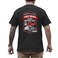 Semi Truck Driver For Truckers And Dads Small Men's Back Print T-Shirt