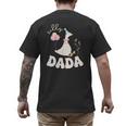 Silly Dada Silly Goose Dad Birthday Family Matching Party Men's Back Print T-Shirt Silly Dada Silly Goose Dad Birthday Family Matching Party Men's Back Print T-Shirt