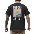 The Simpsons Father's Day Mad Dad Skills Homer Poster Men's Back Print T-Shirt