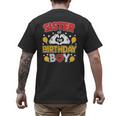 Sister Of The Birthday Boy Family Matching Dad Mom Men's Back Print T-Shirt
