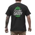 Smoke Daddy Green Egg Pitmaster Dad Tshirt BBQ Grill Men's Back Print T-Shirt