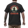 Soccer Dad Player Fan Best For Men Men's Back Print T-Shirt