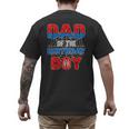 Spider Web Birthday Party Dad Of The Birthday Boy Men's Back Print T-Shirt