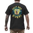 Spongebob Squarepants Father's Day Best Dad Ever Men's Back Print T-Shirt