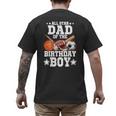 All Star Dad Of The Birthday Boy Basketball Soccer Sport Men's Back Print T-Shirt All Star Dad Of The Birthday Boy Basketball Soccer Sport Men's Back Print T-Shirt