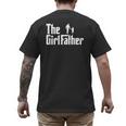 Threadrock The Girl Father Dad Of Girls Daddy Daughter Men's Back Print T-Shirt