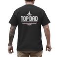 Top Gun Father's Day Top Dad Men's Back Print T-Shirt Top Gun Father's Day Top Dad Men's Back Print T-Shirt