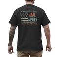 I Have Two Titles Dad & Pops I Rock Them Both Pops Men's Back Print T-Shirt