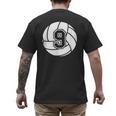 Volleyball Player 9 Volleyball Mom Dad Jersey Number 9 Men's Back Print T-Shirt