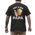 Voy Hacer Papa Ser Papa Voy A Ser Papa Dad To Be In Spanish Men's Back Print T-Shirt
