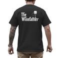 Winefather Wine Dad Dad Red Wine Wine Men's Back Print T-Shirt Winefather Wine Dad Dad Red Wine Wine Men's Back Print T-Shirt