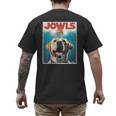Yellow Lab Jowls Top Labrador Retriever Dog Mom Dad Men's Back Print T-Shirt