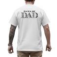 Bank Of Dad Closed Father's Day Men's Back Print T-Shirt