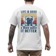 Boxer Dog For Men Women Boxer Dog Dad Mom Small Men's Back Print T-Shirt