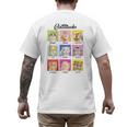 Cat Lover Cat Mom Cat Dad Crazy Cat Lady Cattitudes Men's Back Print T-Shirt