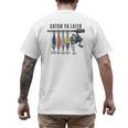Catch Ya Later Vintage Fishing Lures Outdoor Dad Son Men's Back Print T-Shirt