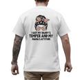 I Got My Daddy's Temper And My Mama's Attitude Men's Back Print T-Shirt I Got My Daddy's Temper And My Mama's Attitude Men's Back Print T-Shirt