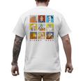 Disney Classic Father's Day Disney Dads Colorful Panels Men's Back Print T-Shirt
