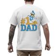 Disney Donald Duck Number One Dad Sunglasses Father's Day Men's Back Print T-Shirt Disney Donald Duck Number One Dad Sunglasses Father's Day Men's Back Print T-Shirt