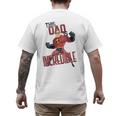 Disney Pixar The Incredibles Father's Day Incredible Dad Men's Back Print T-Shirt