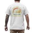 Fishing Father Day Tee Bruh Don't Be a Dumb Bass Dad Men's Back Print T-Shirt