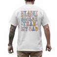 Funny Auntie My Aunt Is Definitely Cooler Than My Dad Men's Back Print T-Shirt