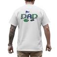 Golf Dad Hole In One Golf First Birthday Boy Party Men's Back Print T-Shirt Golf Dad Hole In One Golf First Birthday Boy Party Men's Back Print T-Shirt
