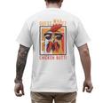 Guess What Chicken Butt DadSiblingsFriends Humor Small Men's Back Print T-Shirt