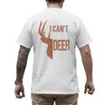 Hunting Sorry Deer Season Hunter Dad Father Day Men's Back Print T-Shirt