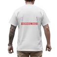 I'm A K-Pop Dad Just Like Normal Dad Except Much Cooler Men's Back Print T-Shirt