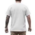 Indiana Hoosier Dad Men's Back Print T-Shirt