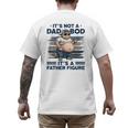 It's Not A Dad Bod It's Father Figure Fat Cat Vintage Men's Back Print T-Shirt