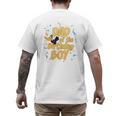 Looney Tunes Birthday Daffy Duck Dad Of The Birthday Boy Men's Back Print T-Shirt