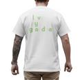 I Love My Grandpa Shirt For Boys Dad Papa Fathers Day Tee Men's Back Print T-Shirt