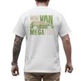 Mini Van Mega Fun Mom Dad T-Shirt Men's Back Print T-Shirt