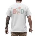 One Silly Goose Dad 1st First Birthday Family Matching Party Men's Back Print T-Shirt