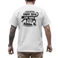 Sexy Cat Dad Father Catfather Kitten Kitty Men's Back Print T-Shirt