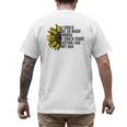I Could Be So Much Worse I Could Start Acting Like My Dad Men's Back Print T-Shirt I Could Be So Much Worse I Could Start Acting Like My Dad Men's Back Print T-Shirt