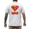 Superman Super Dad Men's Back Print T-Shirt Superman Super Dad Men's Back Print T-Shirt