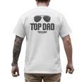 Top Gun Top Dad Men's Back Print T-Shirt