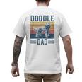 Vintage Doodle Dad Aussie Doodle & Goldendoodle Men's Back Print T-Shirt Vintage Doodle Dad Aussie Doodle & Goldendoodle Men's Back Print T-Shirt