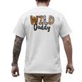 Wild Daddy Zoo Born Two Be Wild B-Day Safari Jungle Animal Men's Back Print T-Shirt